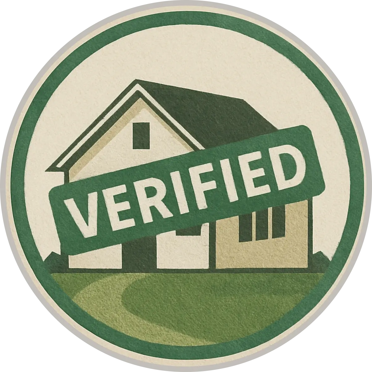 Verified property badge